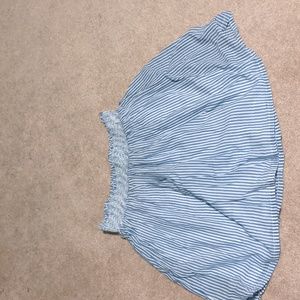 Old Navy striped cotton skirt